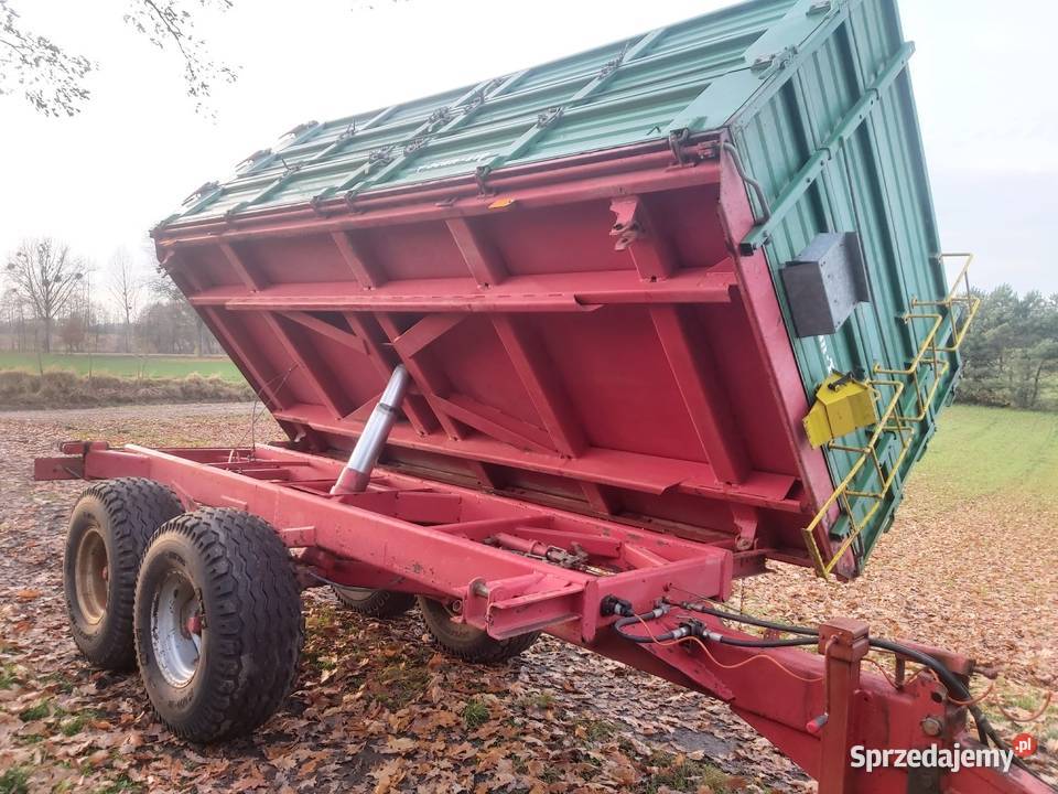 Przyczepa wywrotka tandem Praestbro T 105 nieuszkodzony Jabłonowo Pomorskie