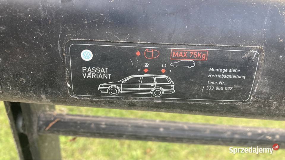 Bagażnik Wolkswagen b3 Bagażniki Warszawa