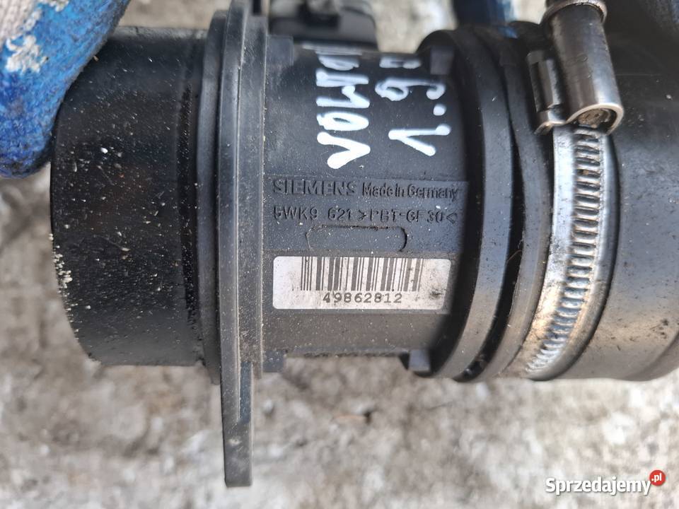 Przepływomierz Volvo V40 19 Diesel osobowe Wisznice