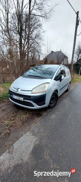 Syndyk sprzeda Citroen C4 Picasso 2007 r C4 Picasso Samochody osobowe Budki