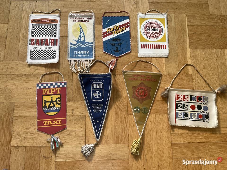 Polski Fiat 125p FSO 125p proporczyk kujawsko-pomorskie sprzedam