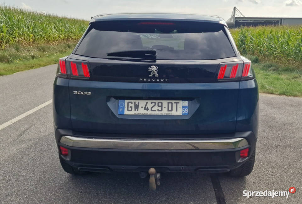 Peugeot 3008 15 hdi automat II 2016 ogranicznik prędkości