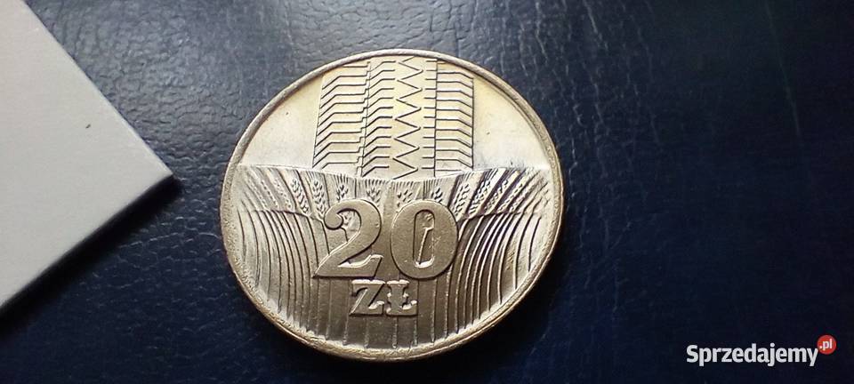 Stare monety 20 złotych 1973 Kłosy mennicza PRL