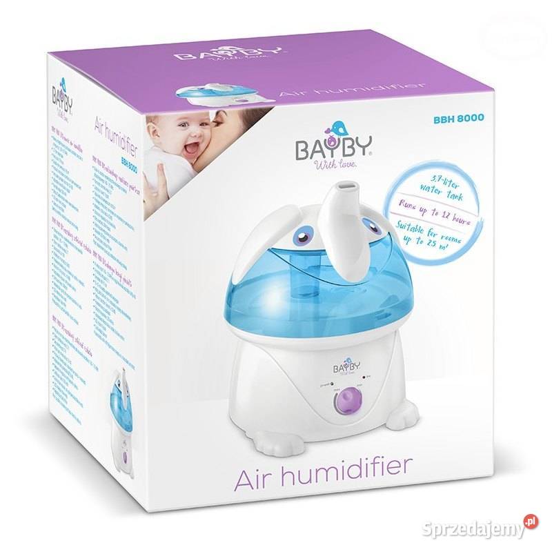 BAYBY NAWILŻACZ ULTRADŹWIĘKOWY BBH 8000