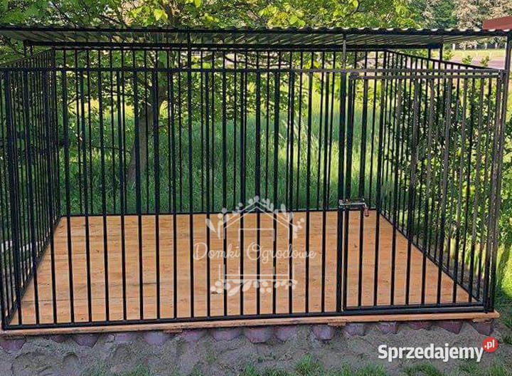 Kojec Psów 3x2m Drewniana podłoga ID580 Dla psów Mrągowo