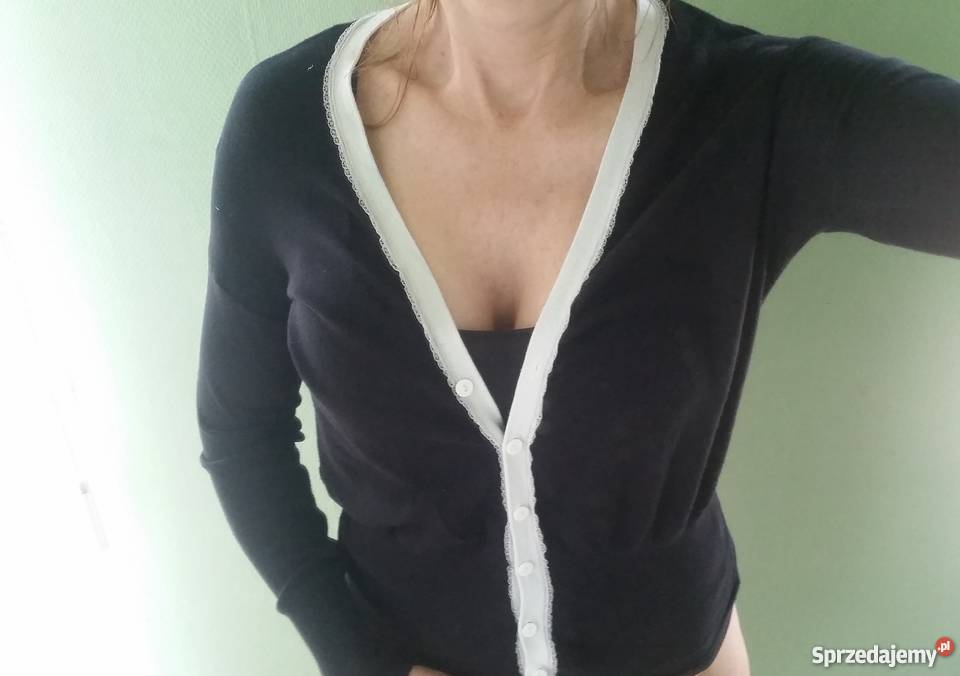 sweter żakiet marynarka narzutka oversize biały Kielce