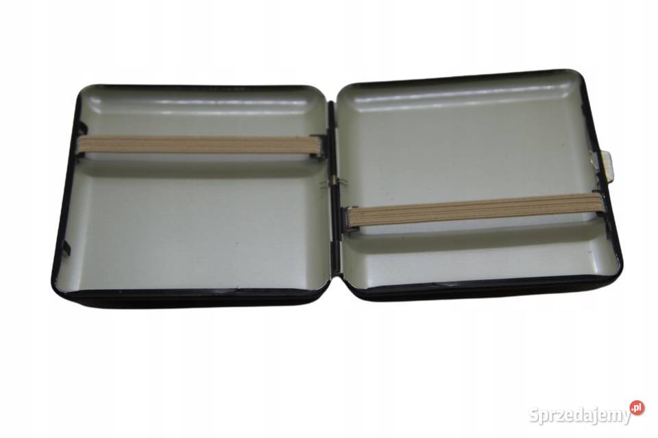 Papierośnica Patriotyczna Czarna Z Flagą I Orłem Pozostałe Ostrowy nad Okszą