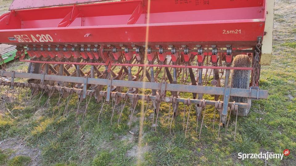 Siewnik do zbóż Saxonia A200 25m Kurznie sprzedam