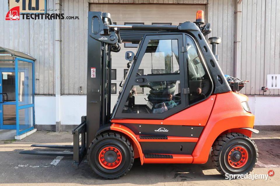 Wózek widłowy używany Linde 6 Ton Linde H60T 01 Elbląg