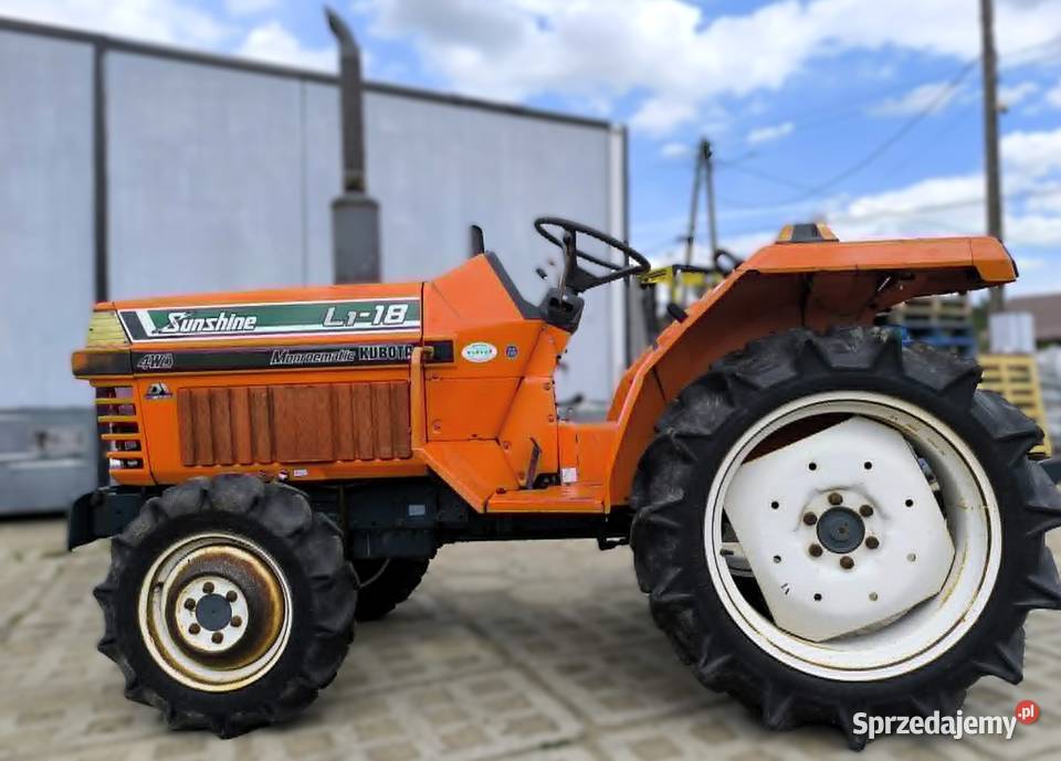 Traktor japoński Kubota Sunshine L118moc 18 Dębica