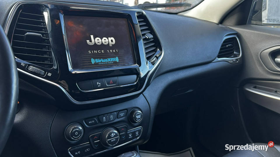 Jeep Cherokee Limited 32 272 4x4 Automat Raty elektrycznie ustawiane fotele Gdynia