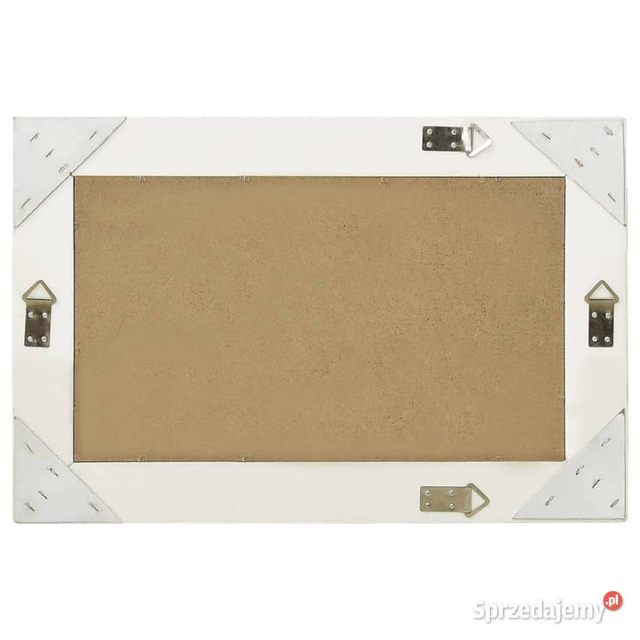 Lustro ścienne w stylu barokowym 60x40 białe mazowieckie Warszawa
