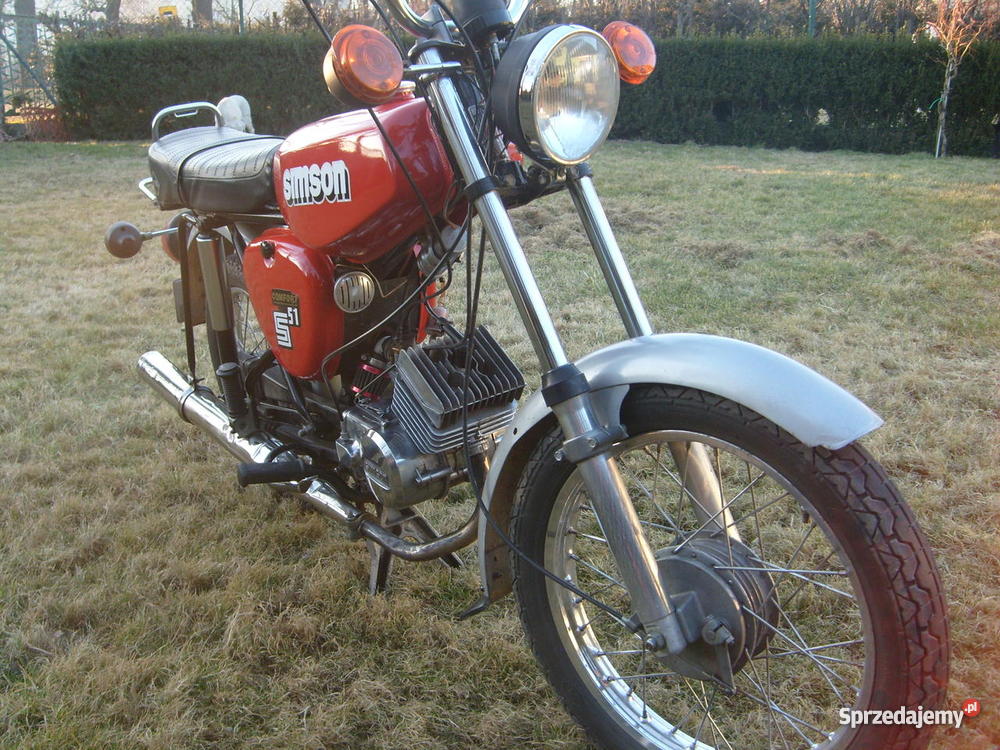 SIMSON S51 COMFORT IGIEŁKA 1988r Opolskie Motocykle i skutery opolskie