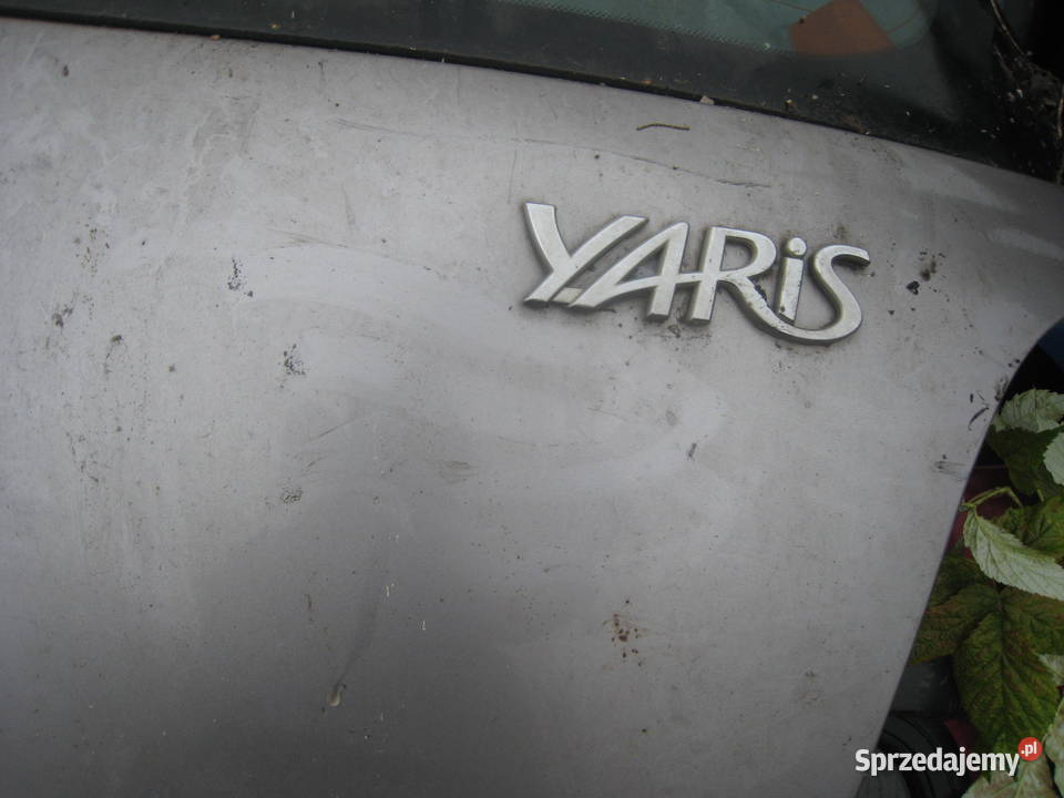 klapa tylna tył Toyota Yaris I 9906 szara Motoryzacja małopolskie Kraków