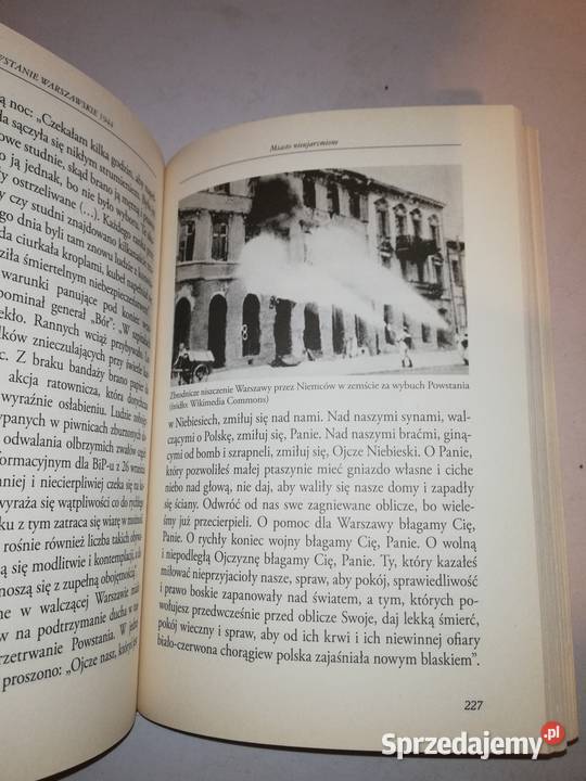 Powstanie Warszawskie piękna książka Kultura i Rozrywka mazowieckie Warszawa