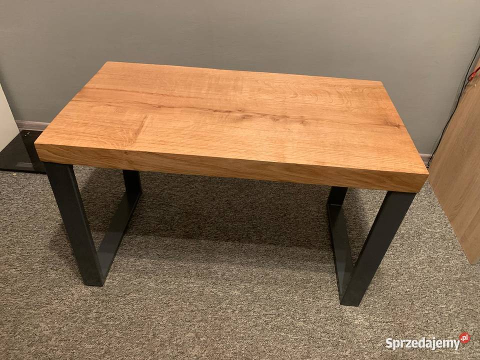 Ława dębowa Czarna