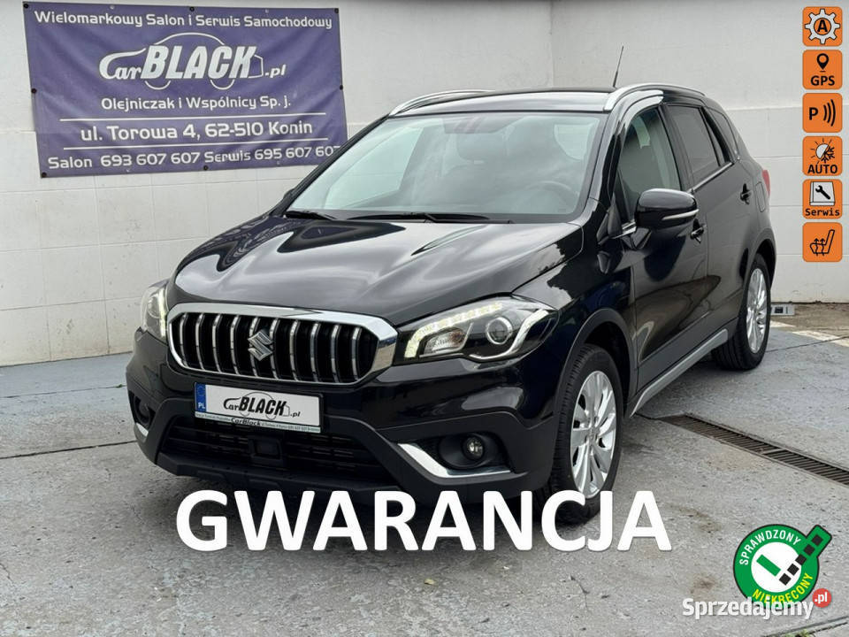 Suzuki SX4 SCross Pisemna Gwarancja 12 miesięcy wspomaganie kierownicy wielkopolskie Konin sprzedam