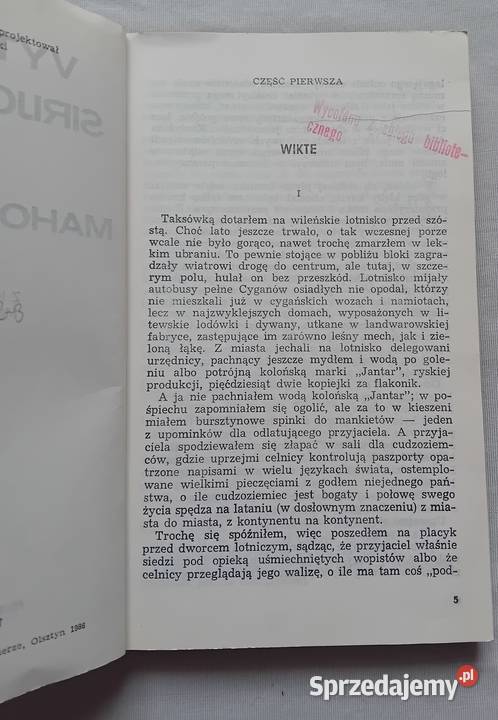 Vytautas SirijosGira Mahoniowy raj Wyd Koźminek