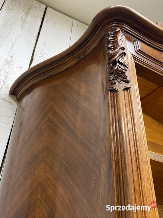 BIBLIOTEKA witryna renowacji Ludwik XV Galbe Warszawa