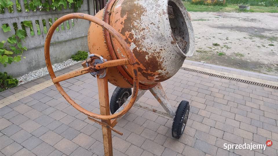 Betoniarka Niemiecka Lescha Niemiecka 140 L Kowale Pańskie