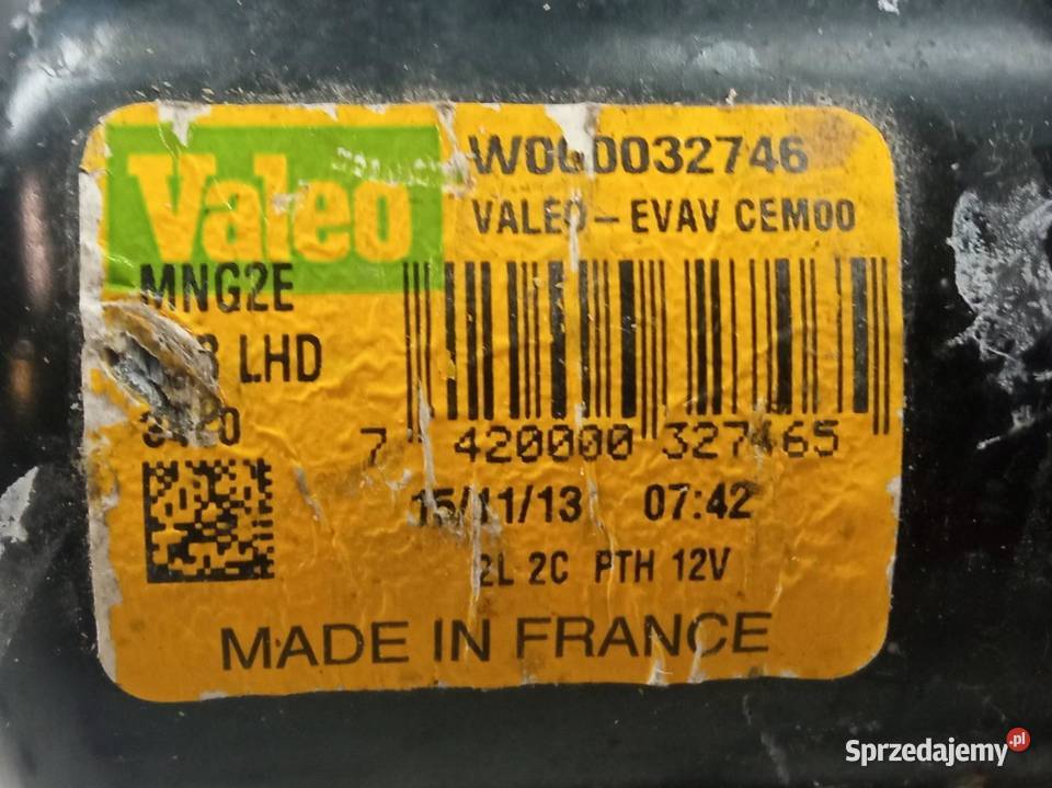 MECHANIZM WYCIERACZEK PRZÓD 28800452R Renault