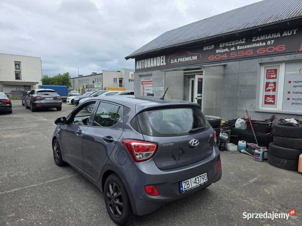 Hyundai i10 10 Benzyna 66 Klimatyzacja szary Słupsk