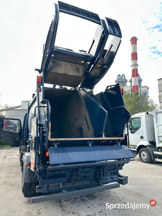 Mercedes Atego 1224 śmieciarka dwie komory EURO niebieski Nowiny sprzedam