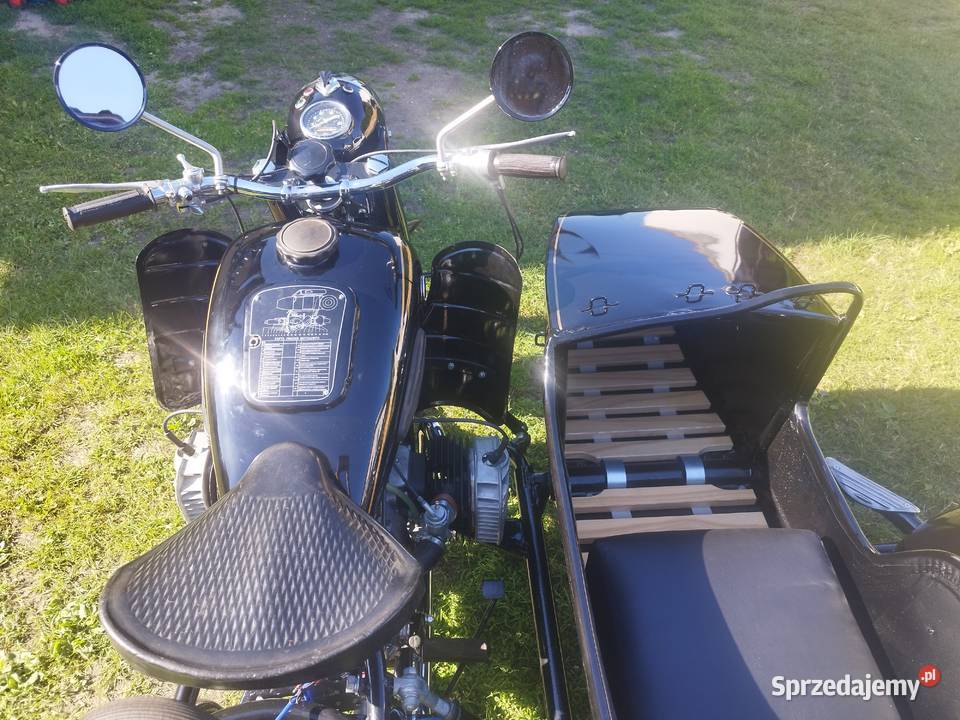 K750 Dniepr Ural z koszem Białystok