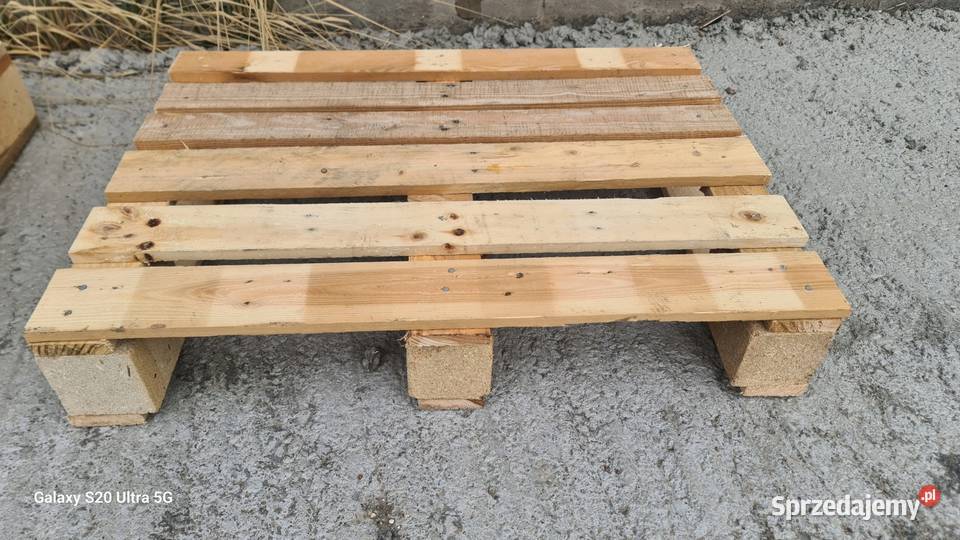 Paleta 80x60 do transportu drewniana półpaleta małopolskie Skawina