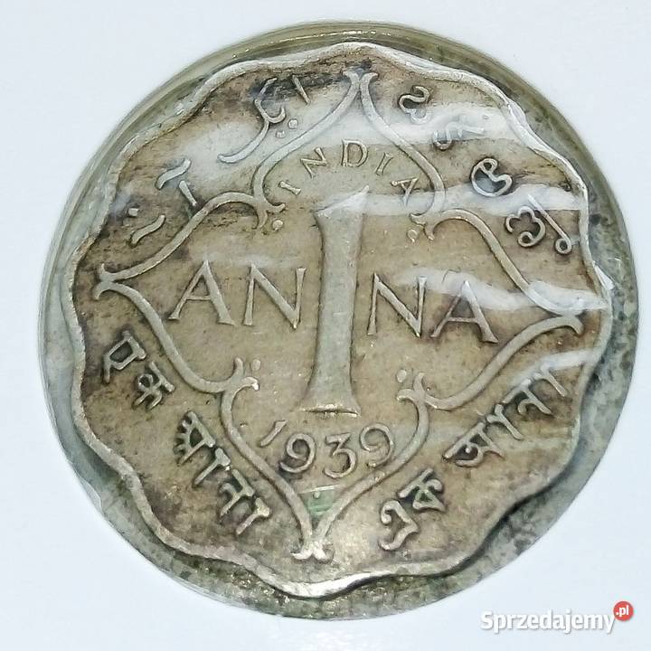 INDIE BRYTYJSKIE 1 ANNA 1939 rMIEDZIONIKIEL Legionowo sprzedam