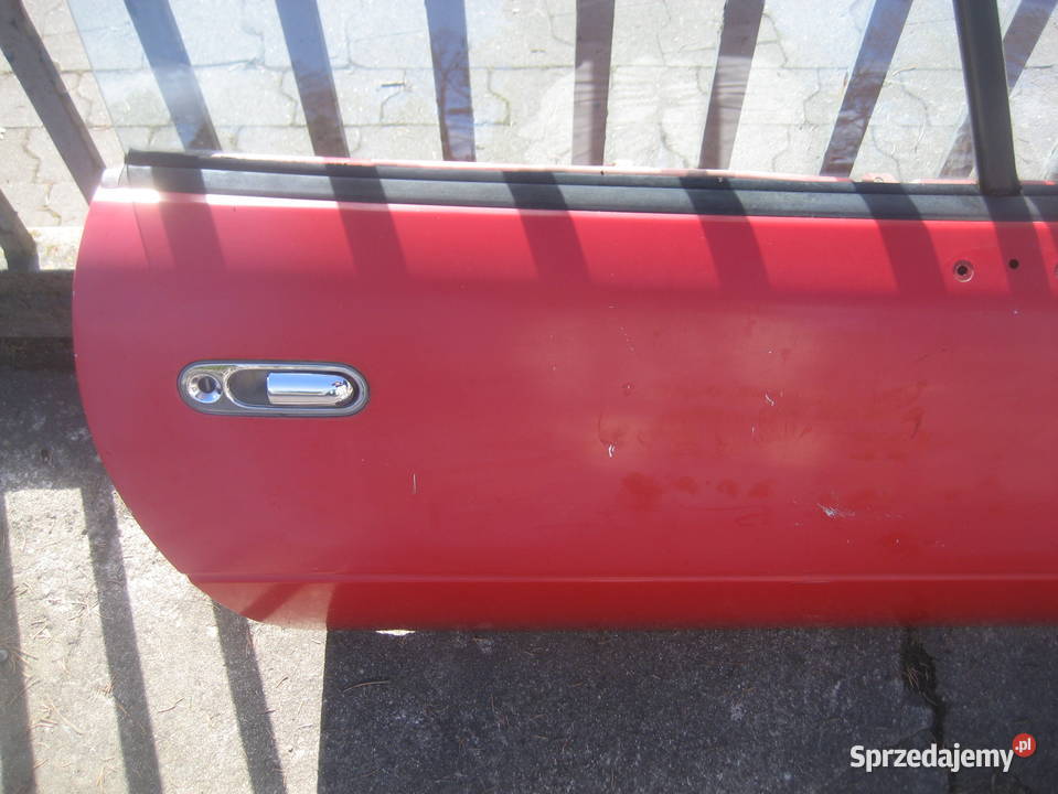 mazda mx5 8992r drzwi prawe czerwone