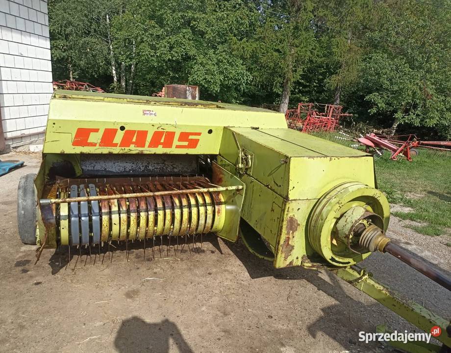 Prasa kostkująca wysokiego zgniotu Claas Kostkujące