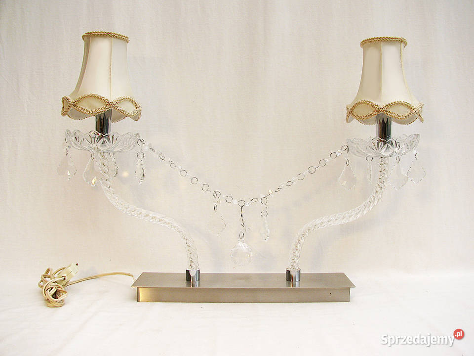 Lampka szklana Kryształki Piękna zachodniopomorskie