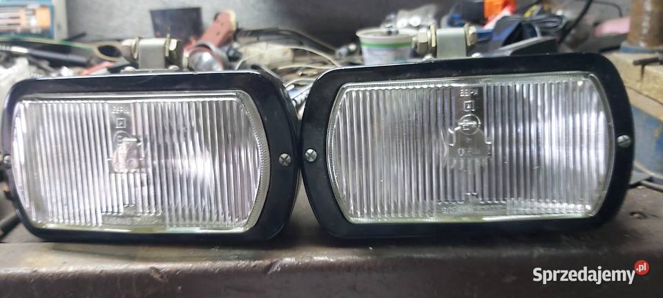 halogeny nowe z epoki reflektory komplet Mrówna