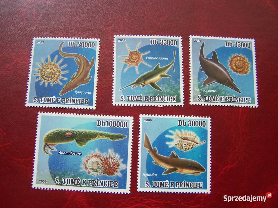 Wyspy Św Tomasza 2009 MNH Fauna Ryby Życie Antyki, Sztuka, Kolekcje sprzedam