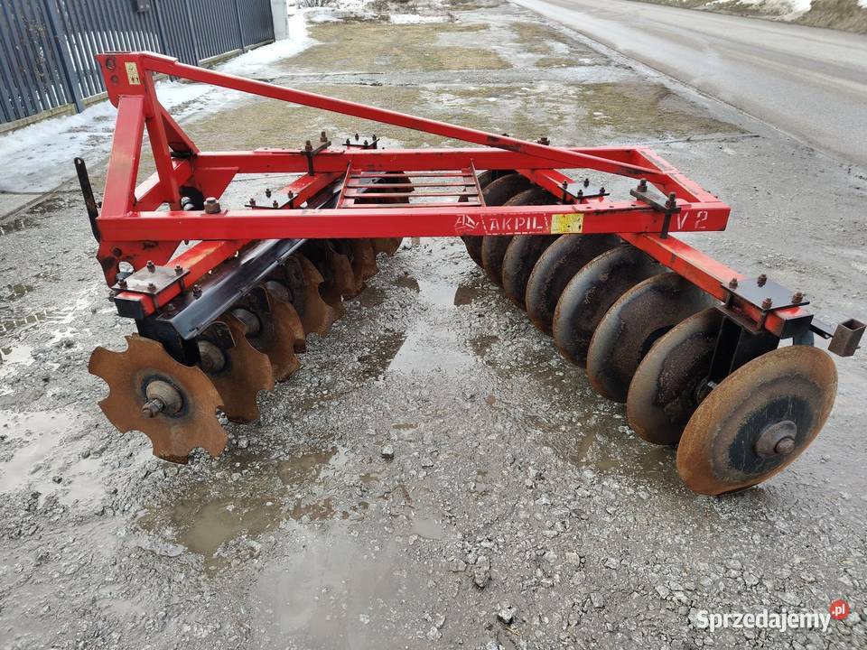 Talerzówka Akpil 2x9 20m idealny stan w Rolnictwo łódzkie Brzeziny