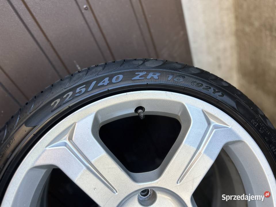 Sprzedam komplet kół alufelg peugeot 4x108 18 Motoryzacja Konin