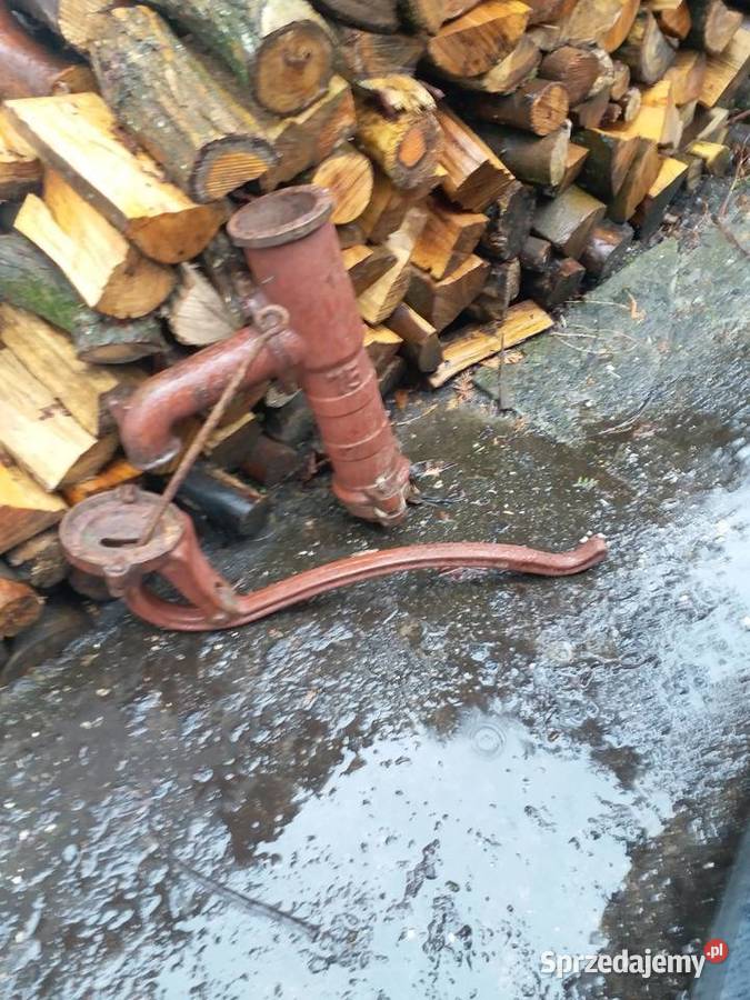 Dekoracja ogrodowaZabytkowaPompa Architektura ogrodowa Barlinek sprzedam