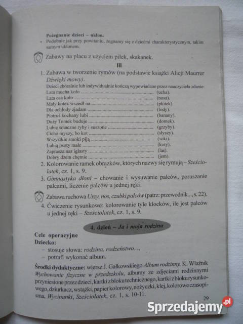 Sześciolatek Bawię się i uczę Przewodnik metod Szczecin