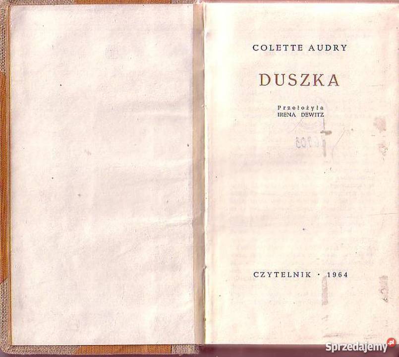 0161 DUSZKA COLETTE AUDRY Czyrna