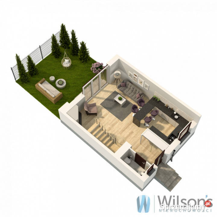 Sprzedam dom szeregowy Marki Lwowska 1076 metrów Sprzedaż mazowieckie