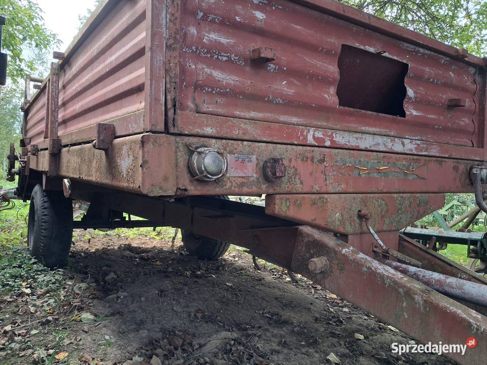 Rozrzutnik obornika polski 1 i 2 osiowy Jasło