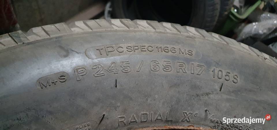 Michelin CrossTerrain 24565 R17 17cale łódzkie Pabianice