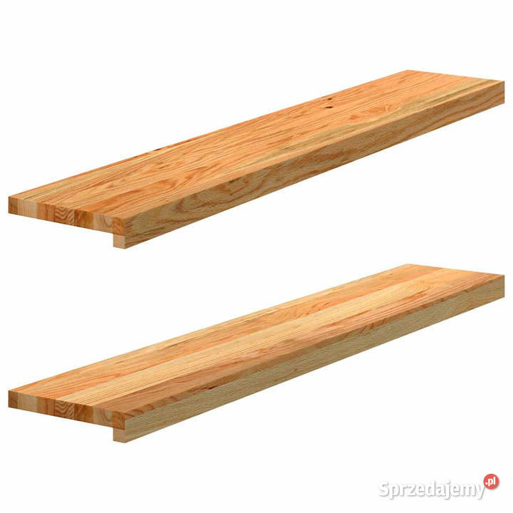 Parapety 2 jasnobrązowy 110x20x2 lite drewno Warszawa sprzedam