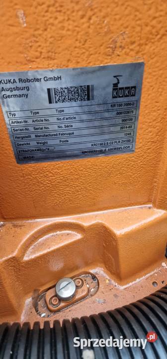 Robot KUKA STAN IDEALNY SUPER Chojnów