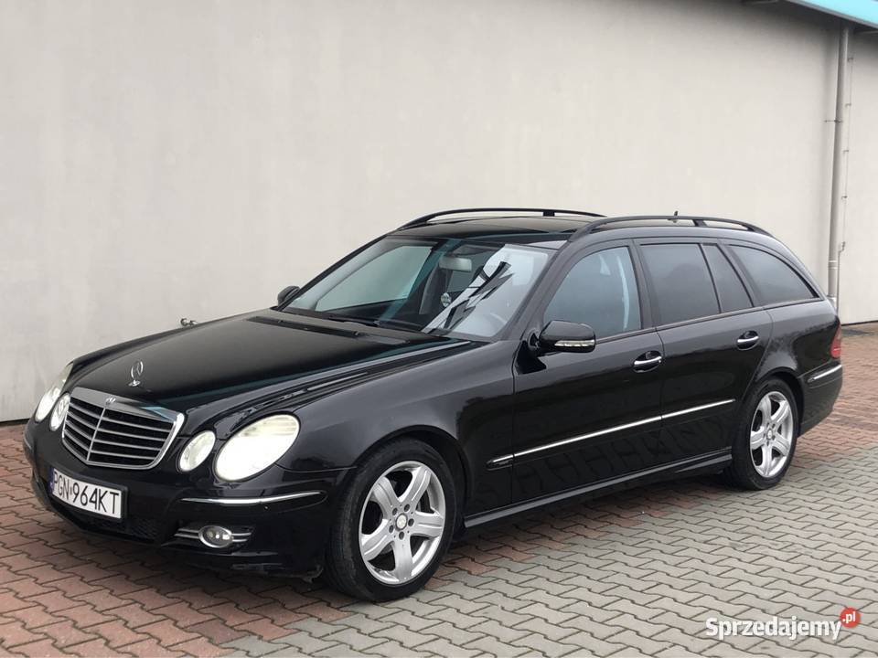 Mercedes w211 E280 Cdi Avantgarde 30v6 7G Xenon wspomaganie kierownicy wielkopolskie Gniezno