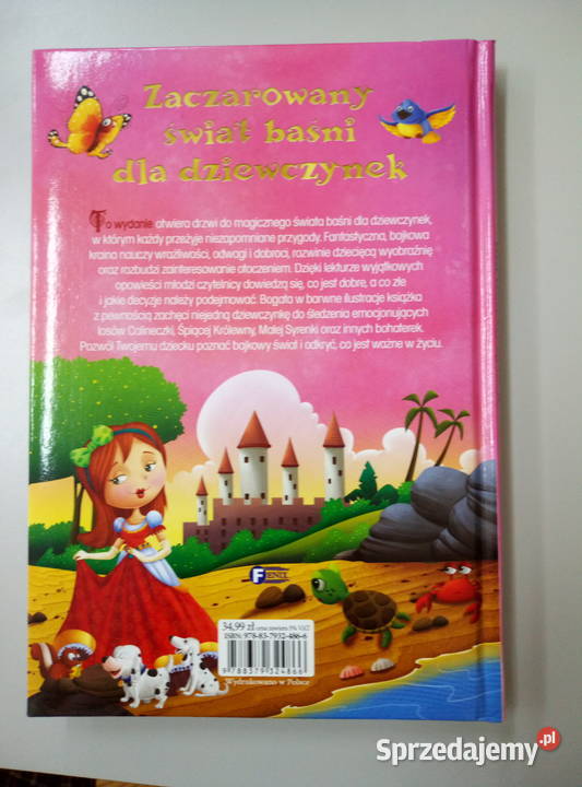 książka Zaczarowany śwat baśni dziewczynek dolnośląskie Oborniki Śląskie