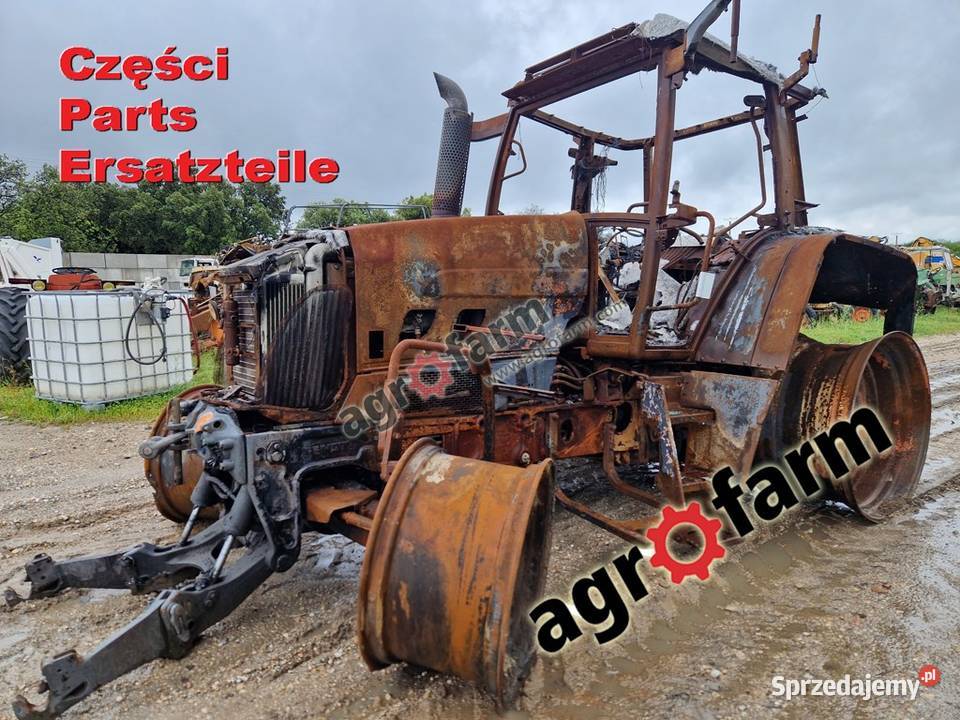 Fendt 716 części silnik skrzynia biegów most