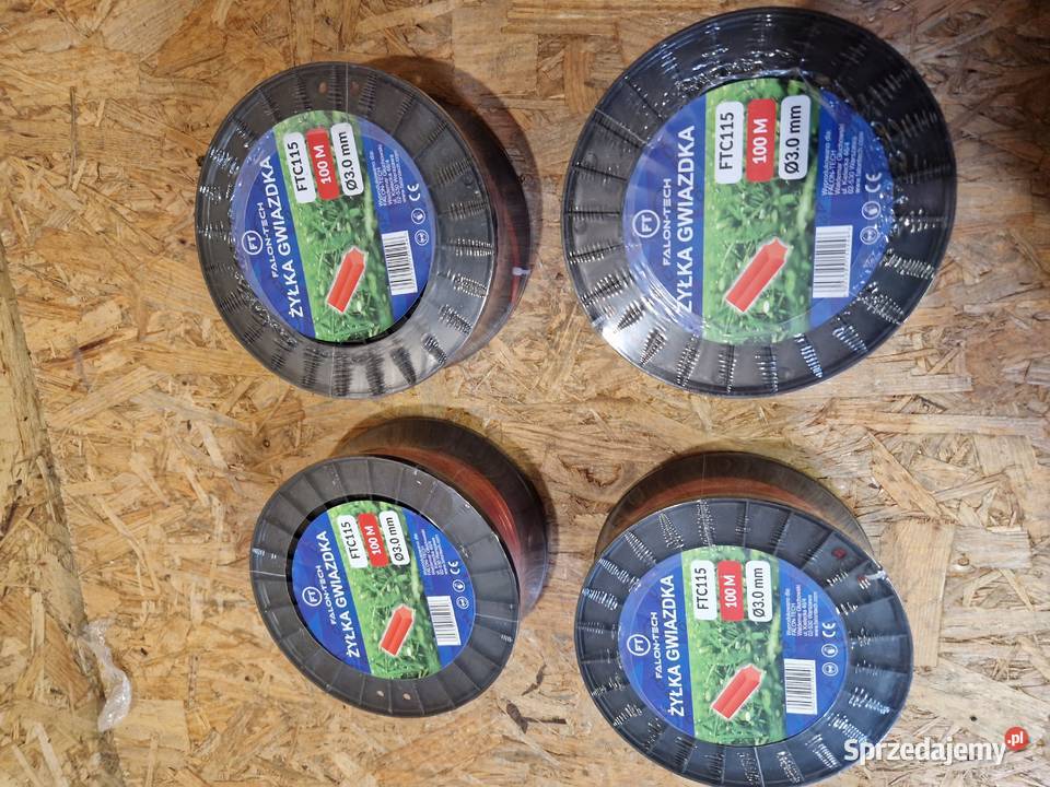 ŻYŁKA TNĄCA DO KOSY PODKASZARKI 30MM 100M Pozostałe Głogowa