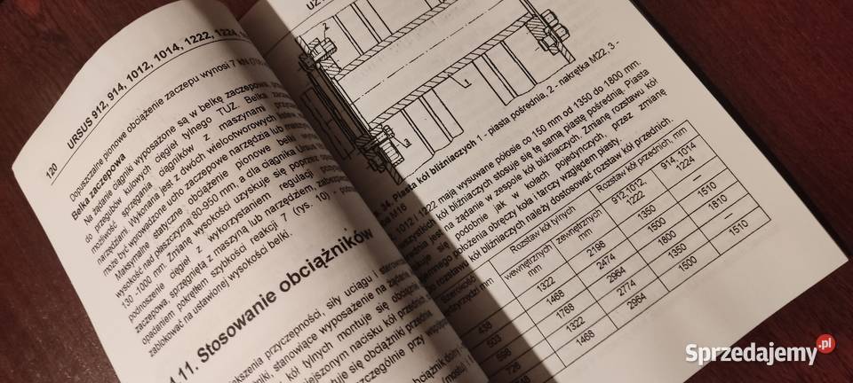 Instrukcja obsługi Ursus 9121614 sprzedam